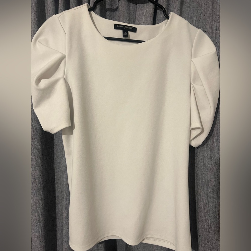 White Banana Republic Blouse